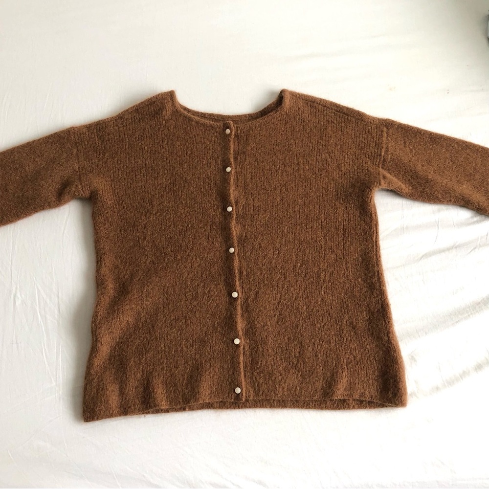 SEZANE brown cardigan
